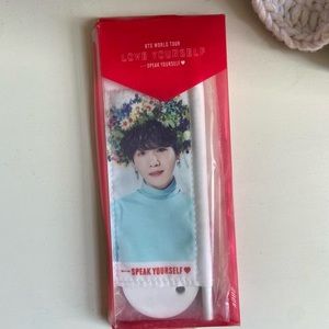 BTS love yourself merch flags
